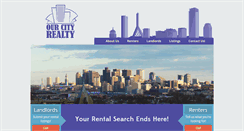 Desktop Screenshot of ourcityrealestate.com